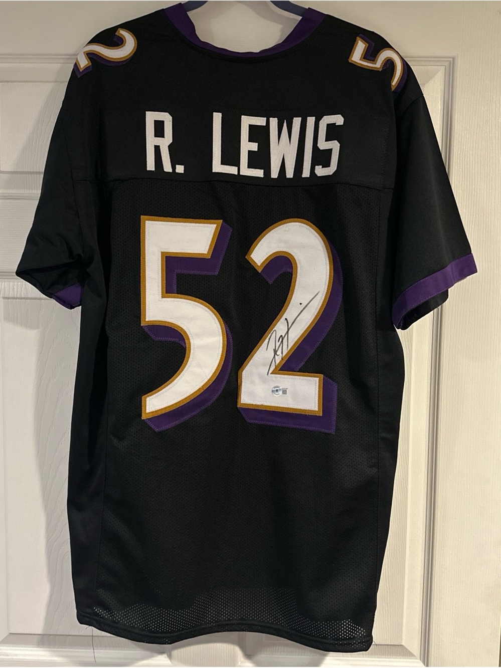 Ravens Ray Lewis Autograph Jersey